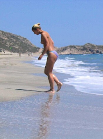 German girl and her Turkish holiday ( Nudist pics  - Photo 13