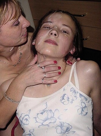 Cumshot, cumshot, cumshot on the face - Photo 4