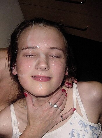 Cumshot, cumshot, cumshot on the face - Photo 24