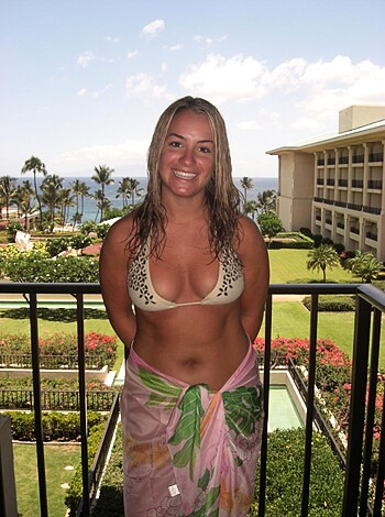 PikoTOP - Blond amateur bride on her honeymoon  - Photo 19