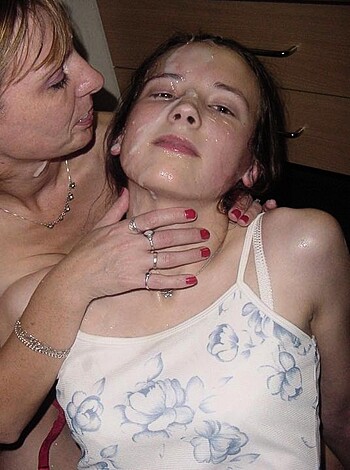 Cumshot, cumshot, cumshot on the face - Photo 42