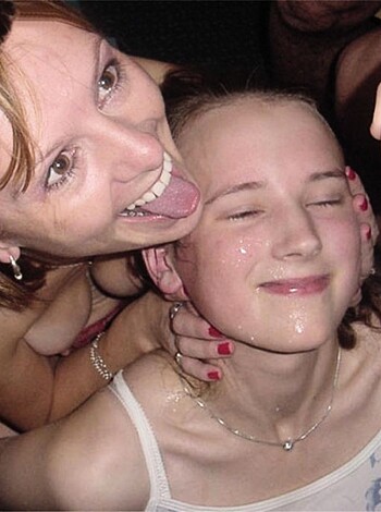 Cumshot, cumshot, cumshot on the face - Photo 43