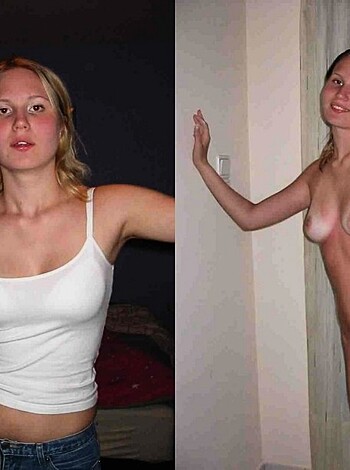 "Fucking horny bitches stripping down on a fucked-up carpet."