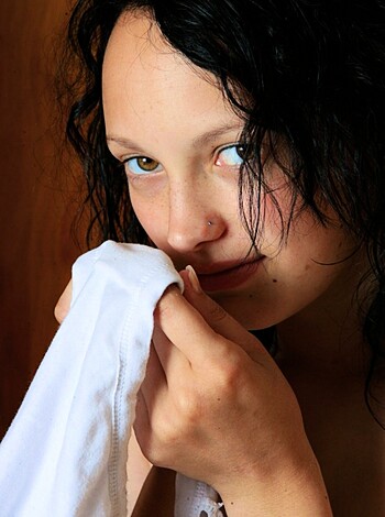 "This chick's got some serious issues. Why doncha just put a sock in it, bitch? I mean, seriously, who the fuck does she think she is? I'm gonna tell you something, sweetheart. No one gives a shit about your fucking cloth or your dumb ass piercing. It's not like anyone wants to hear about your goddamn problems anyway. You know why? Because nobody fucking cares! So shut the hell up and quit being such a fucking drama queen."