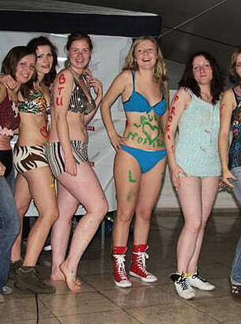College Initiations: Party Nudity. Part 2.  - Photo 6