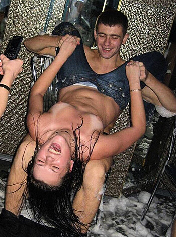 "Fuckin' dude bangs chick while grabmin' her panties."