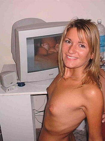"This fucking image shows the woman's dark-brownish and light-pinkish nipples, you dirty bastard."