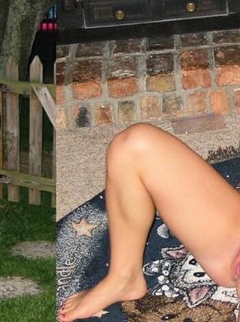 """
Here's a picture of some titty-fucking whore grinning like an asshole. 
""" 
(35 words)