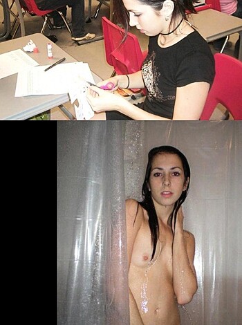 Dressed and undressed everyday girls  - Photo 31