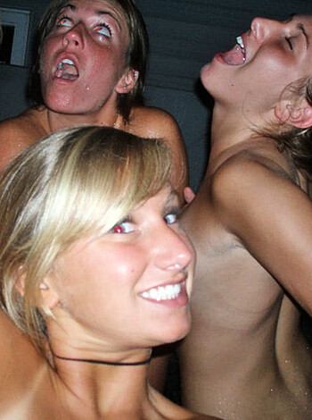 "Yo ho, bitches! Get your asses in the friggin' jacuzzi wit' me an' my dick! Ha ha!"