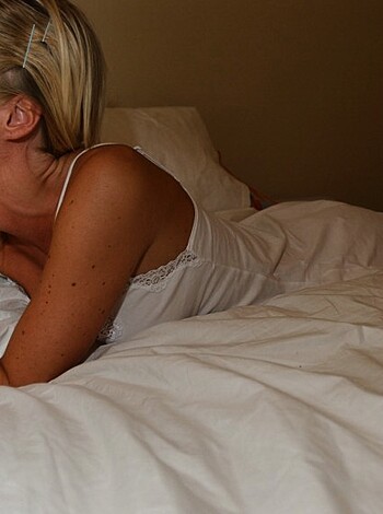 Blond Norwegian girl with big boobs - Photo 4