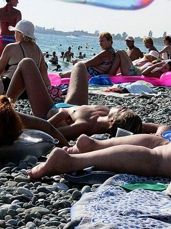 Nude beach - mix 22  - Photo 21