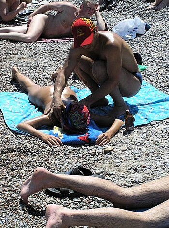 Nude beach - mix 22  - Photo 167