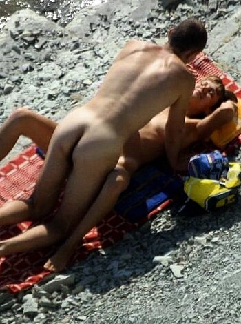 Nude beach sex - HC mix 01  - Photo 35