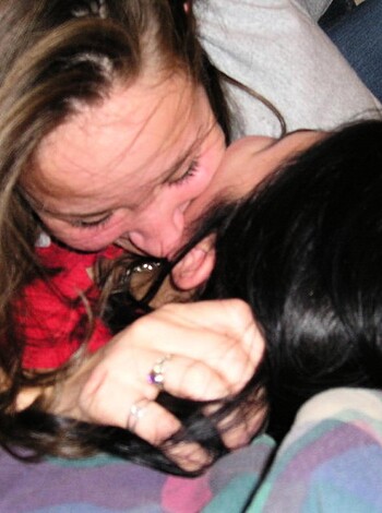 Lesbian amateur drunks - Photo 10