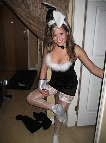 PikoTOP - Bunnygirl in lingerie and stockings - Photo 5