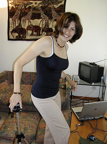 Amateur slut Isa - boots, blowjob and flashing - Photo 113