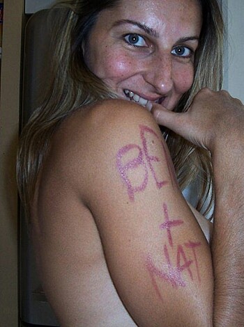 Desperate Lover Girl Exposes Big Breasts - Photo 18