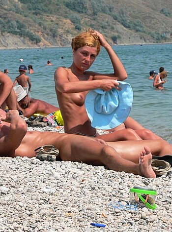 "Who the f**k cares about some naked assholes lying out on a sandy shore? It's goddamn dumb."