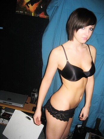 Hot and Sexy Brunette in underwear - Photo 28