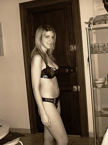 Hot Blonde shows her Naked Body and giving Blowjob - Photo 42