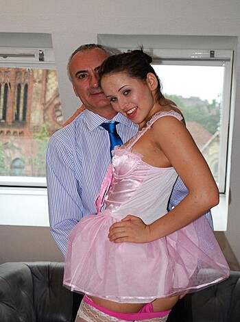 Young ballerina gets fucked by an older man - Photo 94