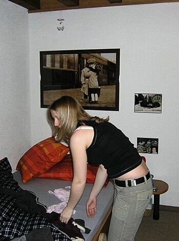 Blond with nosering and puffy nipples - Photo 6
