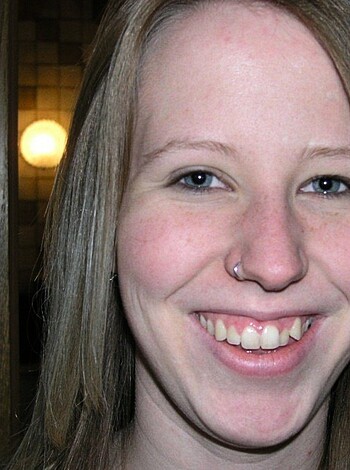 Blond with nosering and puffy nipples - Photo 65