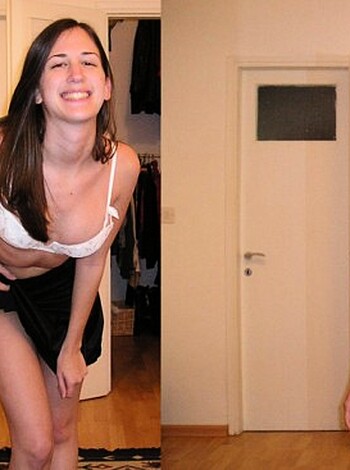 "This photo series fucking features a girl getting progressively more nude as she poses in different outfits, while another bitch is completely nude."