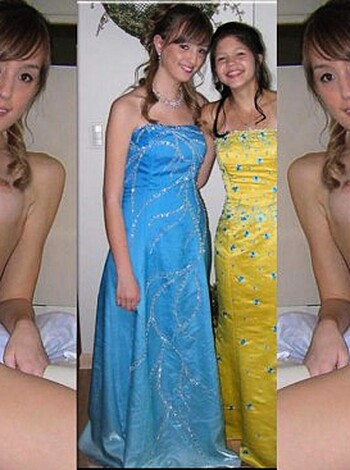 Here's a naked chick, gettin' fucked by the camera, tryin' to look sexy and shit for some hot porno action.