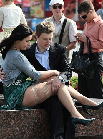 Merteuil candid upskirt collection 001 - Photo 21