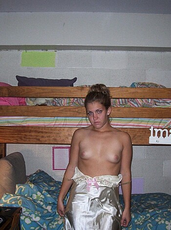 "This fucking picture is a goddamn nude chick posin' in her goddamn bedroom, you dirty-ass motherfucker."