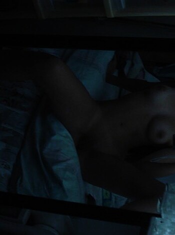 F***ing hell, there's a naked b**** on the f******g bed, what the hell is going on here?