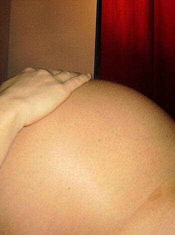 Amateur beauty pregnant  wife - Photo 6