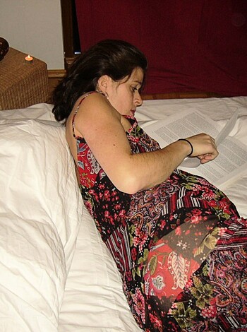 Amateur beauty pregnant  wife - Photo 21