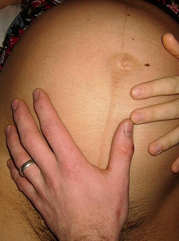 Amateur beauty pregnant  wife - Photo 27