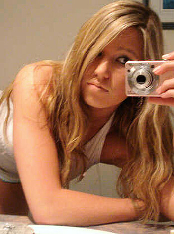 Sexy blonde teen selfshot  - Photo 59