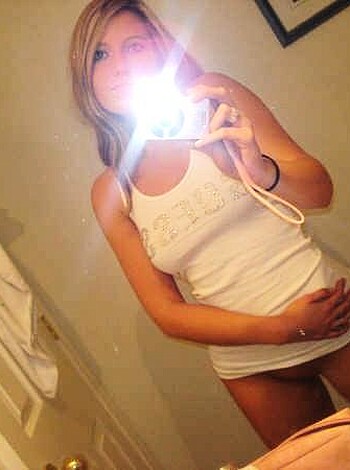 Sexy blonde teen selfshot  - Photo 60