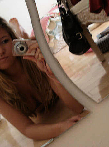 Sexy blonde teen selfshot  - Photo 63