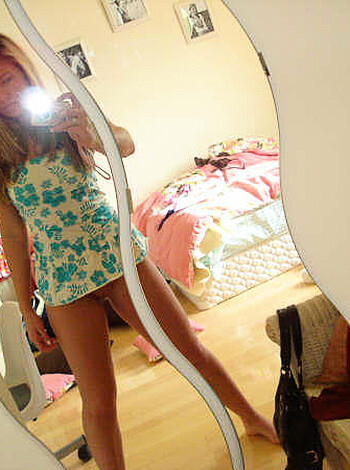 Sexy blonde teen selfshot  - Photo 81