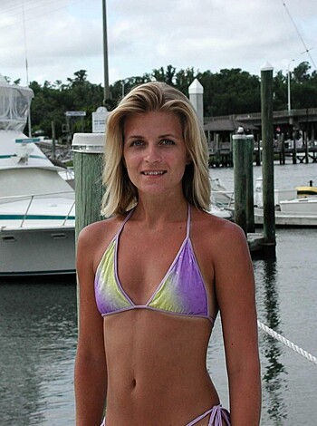 "What the fuck is wrong with you? This isn't a fucking beach! Quit staring at her tits, perv."