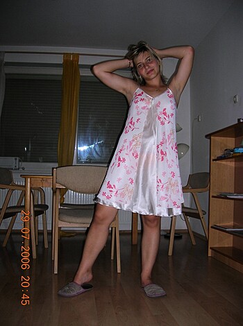 F*ck you, you little b*tch! Get out of my f*ckin' house and take that f*ckin' dress with you!