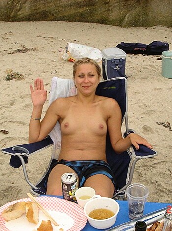 Nute at the Beach Mix - FKK Nudism - Photo 146