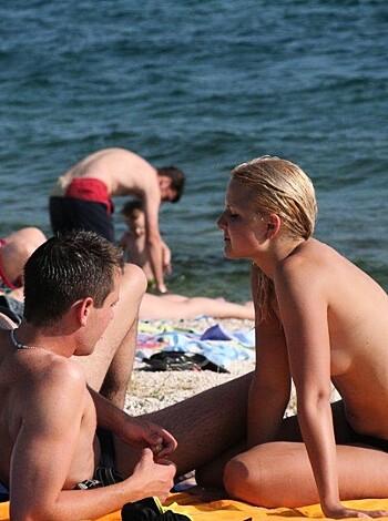 Nute at the Beach Mix - FKK Nudism - Photo 211