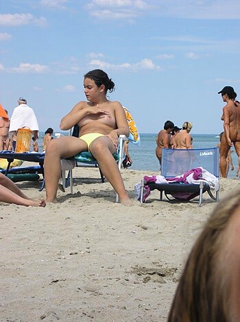 Nute at the Beach Mix - FKK Nudism - Photo 232