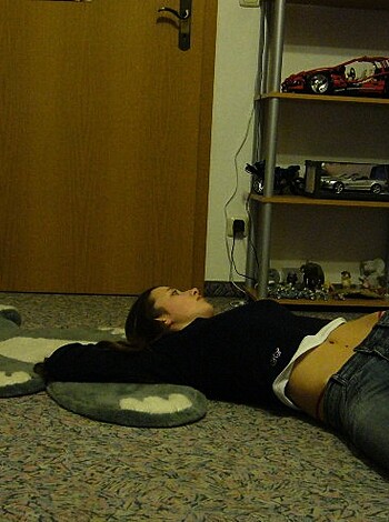 Young gf Becca pose at home - Photo 75