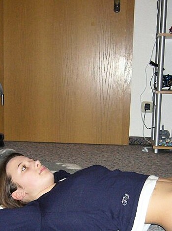 Young gf Becca pose at home - Photo 69