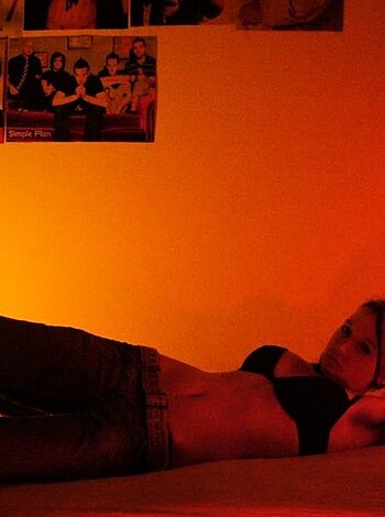 Young gf Becca pose at home - Photo 86