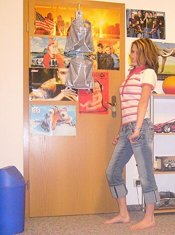 Young gf Becca pose at home - Photo 119