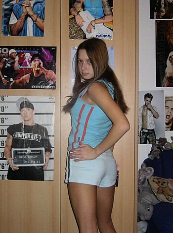 Young gf Becca pose at home - Photo 235